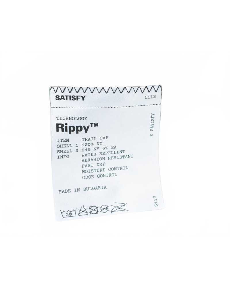 Rippy Trail Cap - Satisfy - Black Rippy Trail Cap - Satisfy - Black