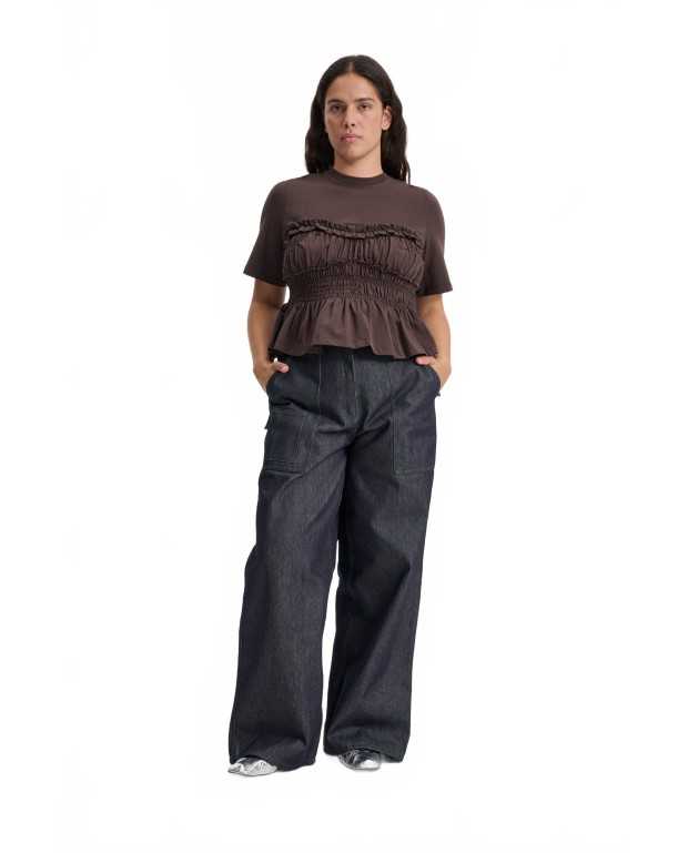 Vilde T-shirt - Cecilie Bahnsen - Brown Vilde T-shirt - Cecilie Bahnsen - Brown