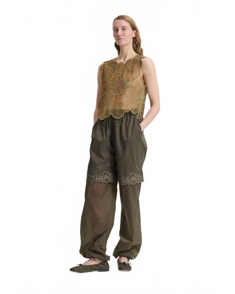 Top Blake - Cecilie Bahnsen - Olive Top Blake - Cecilie Bahnsen - Olive