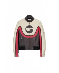 C-logo Leather Jacket - Coperni - Multicolor