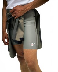 9in Recycled Half Tights Men - District Vision - Ash 9in Recycled Half Tights Men - District Vision - Ash