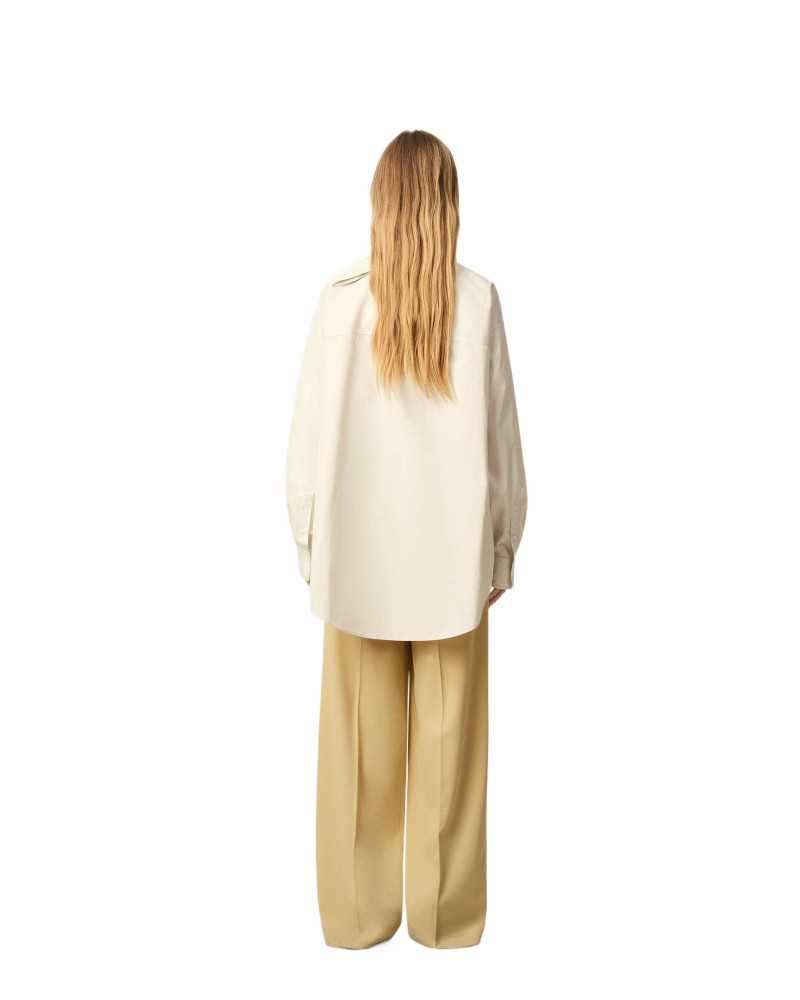 Blouse Bandana Manches Longues - Ami - Ivory Blouse Bandana Manches Longues - Ami - Ivory