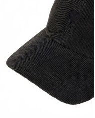 Ami Velours Cotele Cap - Ami - Anthracite