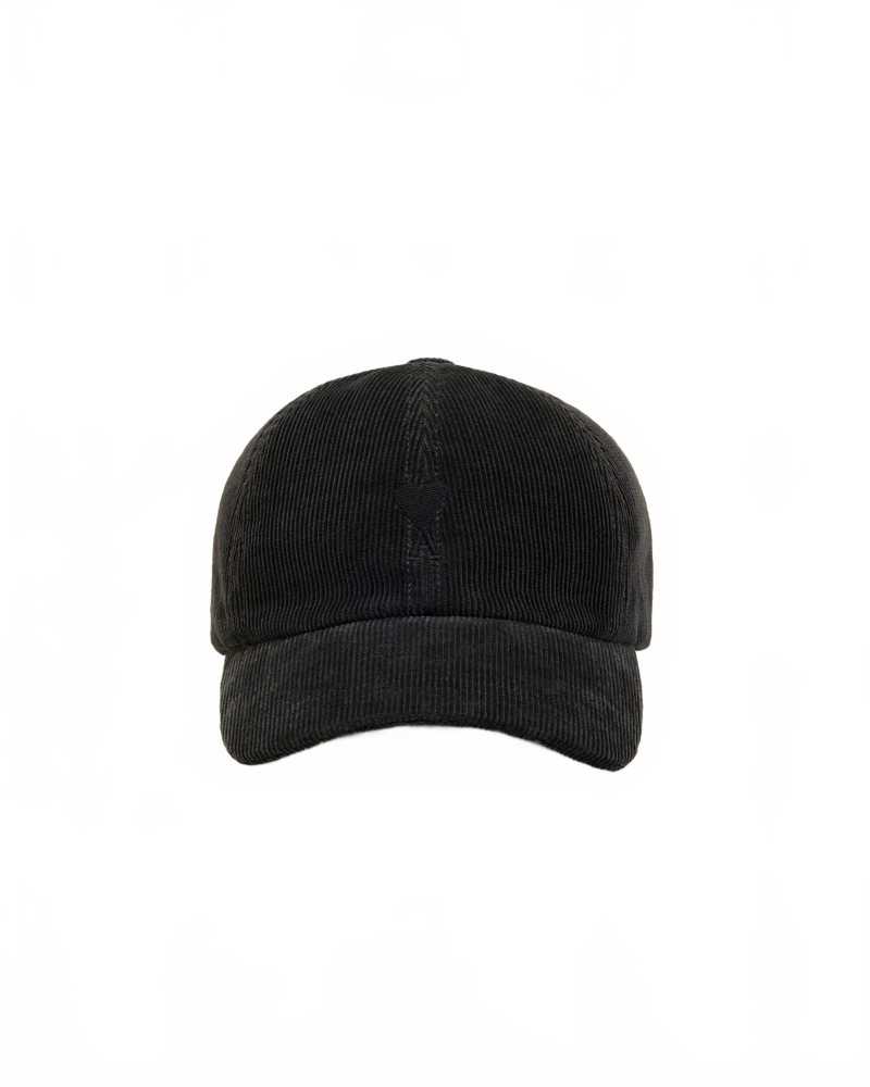 Ami Velours Cotele Cap - Ami - Anthracite