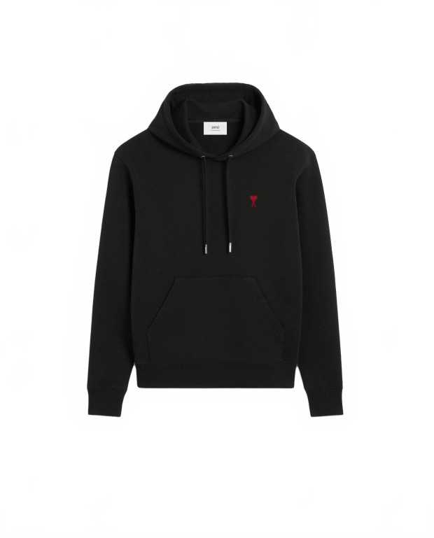 Hoodie Ami De Coeur Red - Ami - Black Hoodie Ami De Coeur Red - Ami - Black