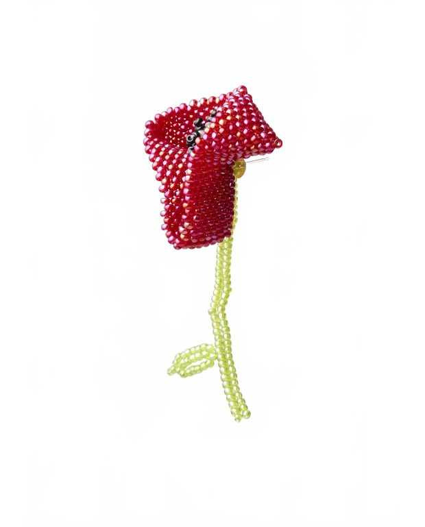 Big Poppy Ear Stick - Ura Utz - Poppy Big Poppy Ear Stick - Ura Utz - Poppy