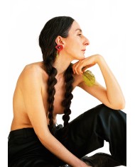 Big Poppy Ear Stick - Ura Utz - Poppy Big Poppy Ear Stick - Ura Utz - Poppy