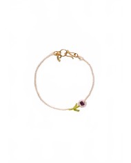 Mini Purple Flor Bracelet - Pura Utz - Purple Flor Mini Purple Flor Bracelet - Pura Utz - Purple Flor
