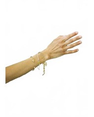 Mini Purple Flor Bracelet - Pura Utz - Purple Flor Mini Purple Flor Bracelet - Pura Utz - Purple Flor