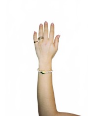 Pearl Lemon Bracelet - Pura Utz - Lemon Pearl Lemon Bracelet - Pura Utz - Lemon