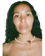 Pearl Poppy Necklace - Pura Utz - Poppy Pearl Poppy Necklace - Pura Utz - Poppy