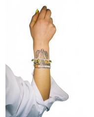 Pearl Shiny Orange Bracelet - Pura Utz - Orange Pearl Shiny Orange Bracelet - Pura Utz - Orange