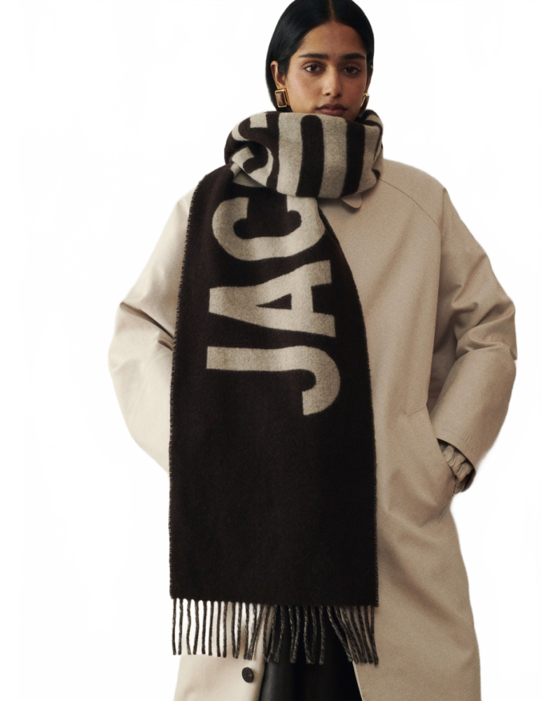 Jacquemus Scarf - Jacquemus - Multi Brown