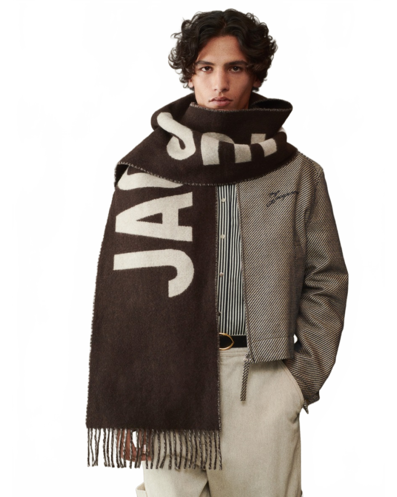 Jacquemus Scarf - Jacquemus - Multi Brown