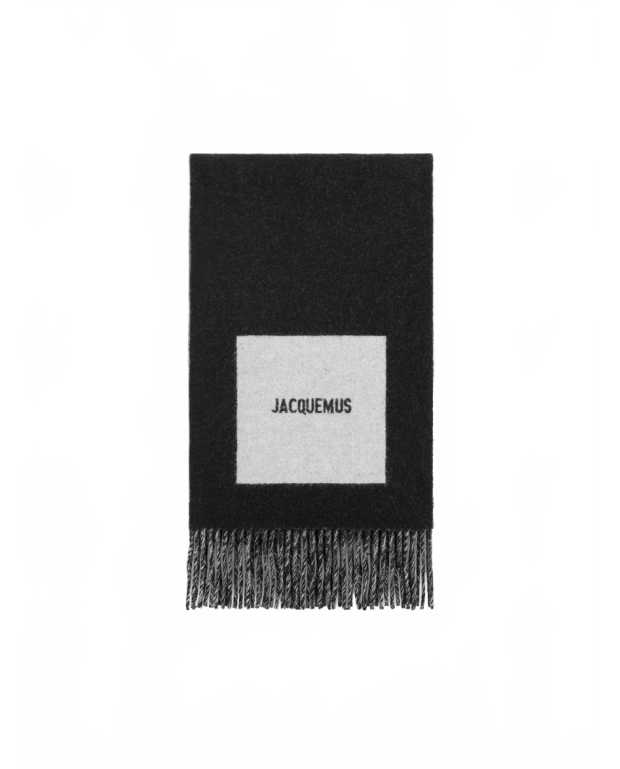 L écharpe Rond Carre - Jacquemus - Black L écharpe Rond Carre - Jacquemus - Black