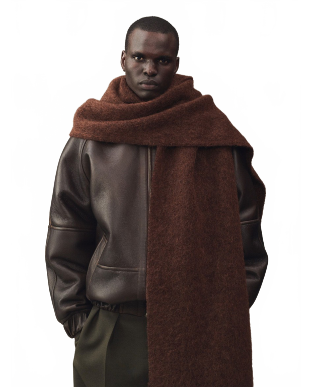 Carro Scarf - Jacquemus - Brown