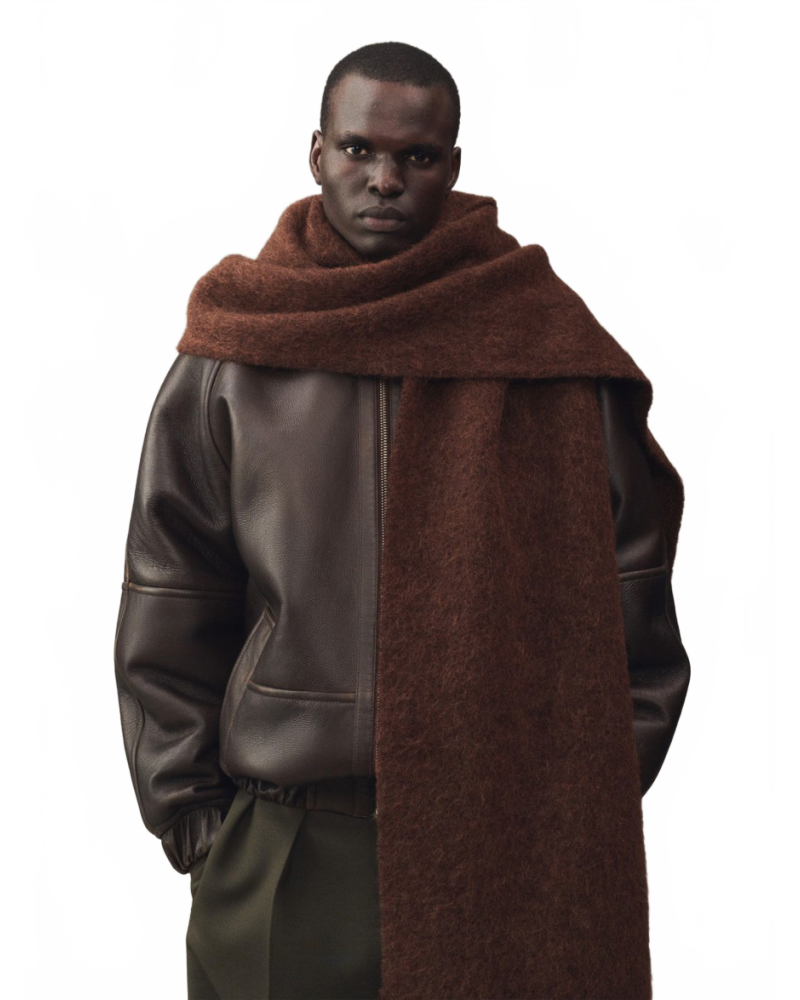 Carro Scarf - Jacquemus - Brown
