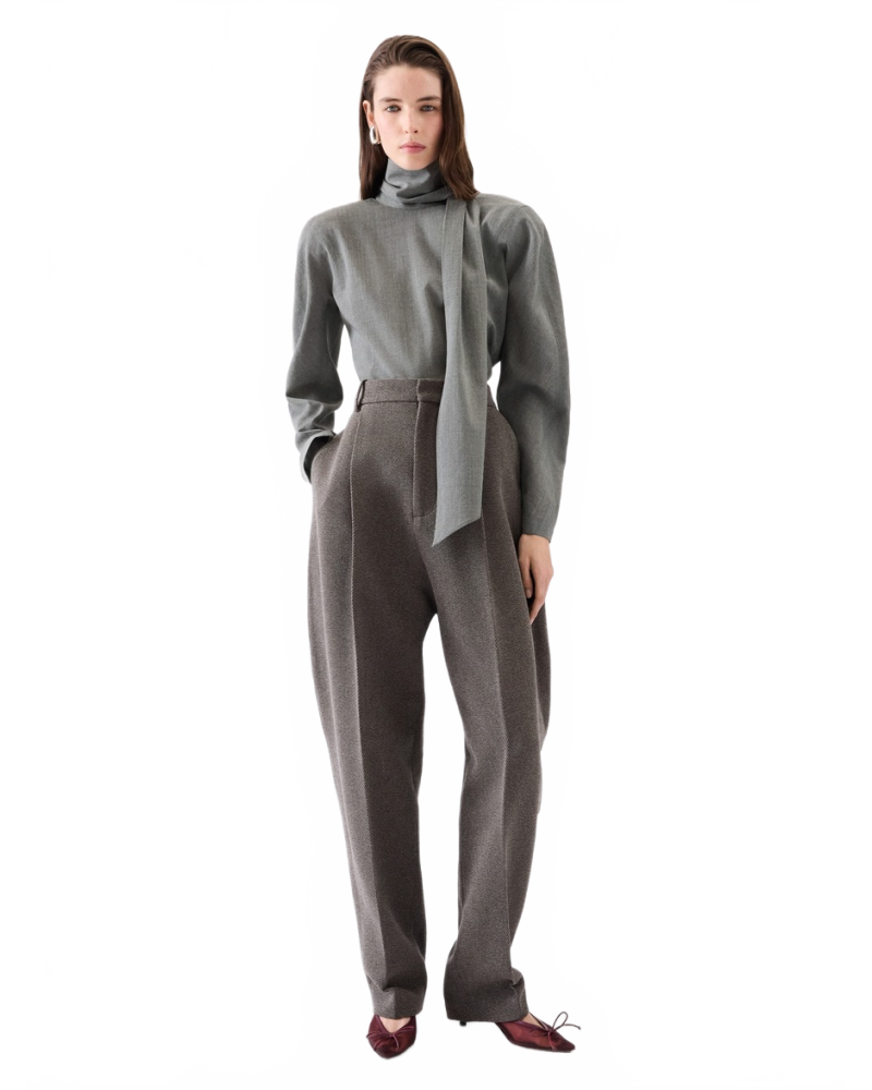 Chale Blouse - Jacquemus - Grey