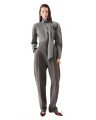 Chale Blouse - Jacquemus - Grey