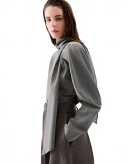 Chale Blouse - Jacquemus - Grey