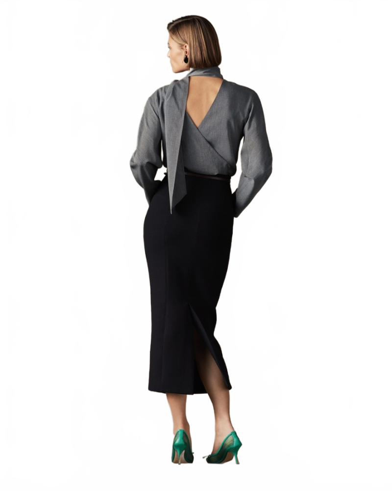 La Blouse Chale - Jacquemus - Grey La Blouse Chale - Jacquemus - Grey