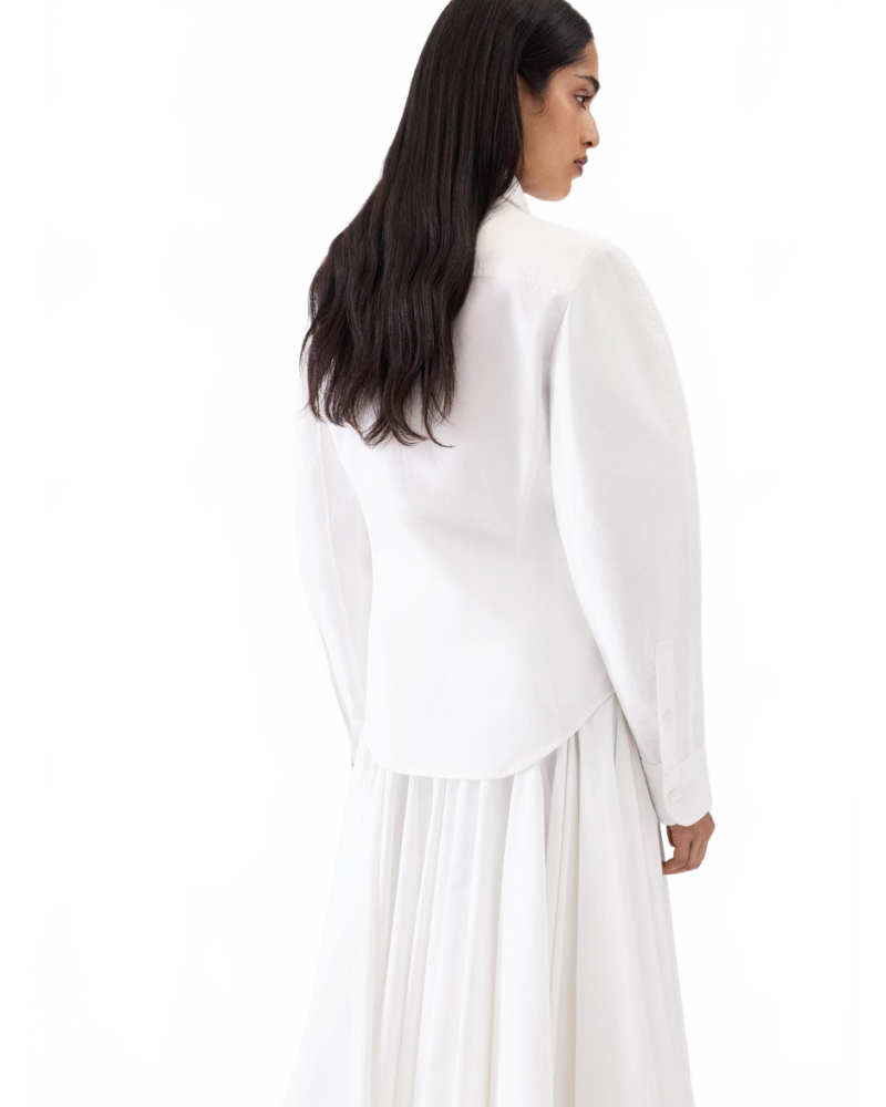 La Chemise Ovalo - Jacquemus - White La Chemise Ovalo - Jacquemus - White