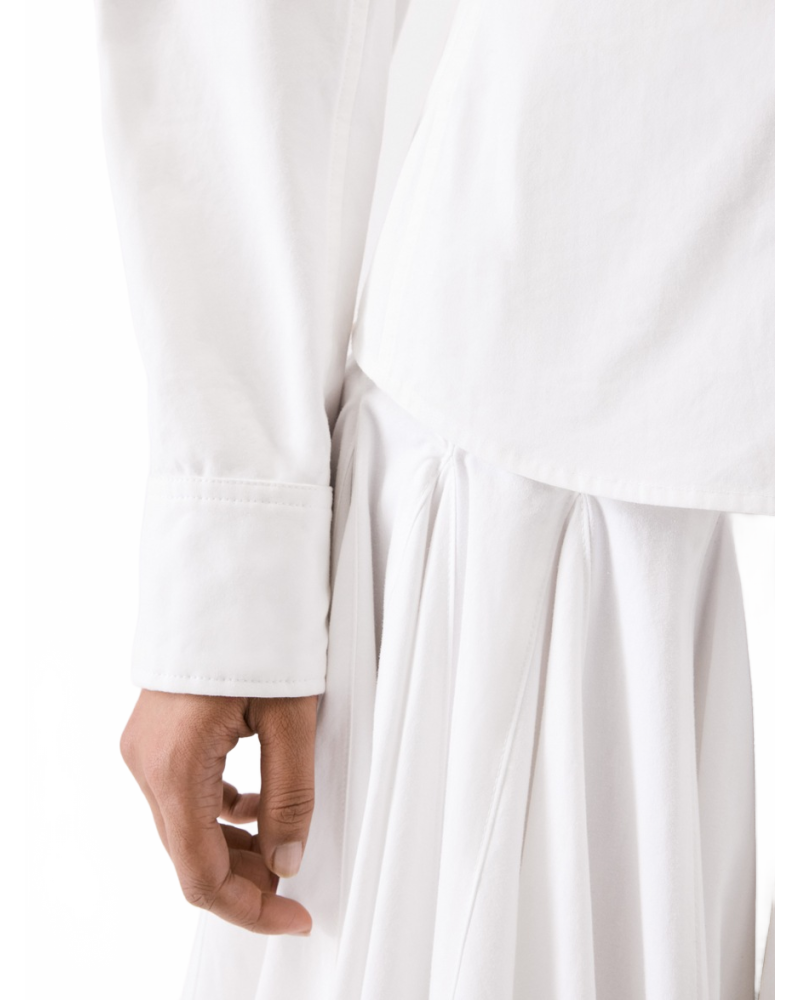 La Chemise Ovalo - Jacquemus - White La Chemise Ovalo - Jacquemus - White