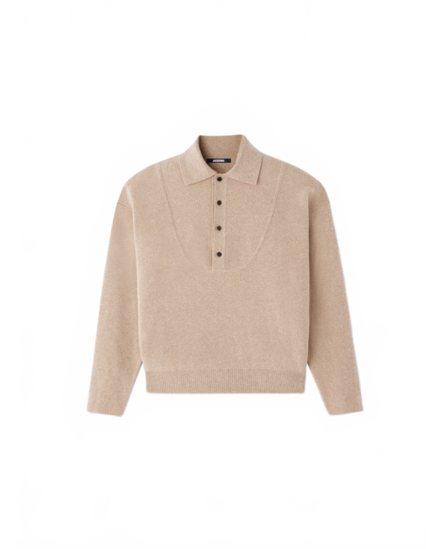 La Maille Vareuse Pallone - Jacquemus - Beige La Maille Vareuse Pallone - Jacquemus - Beige