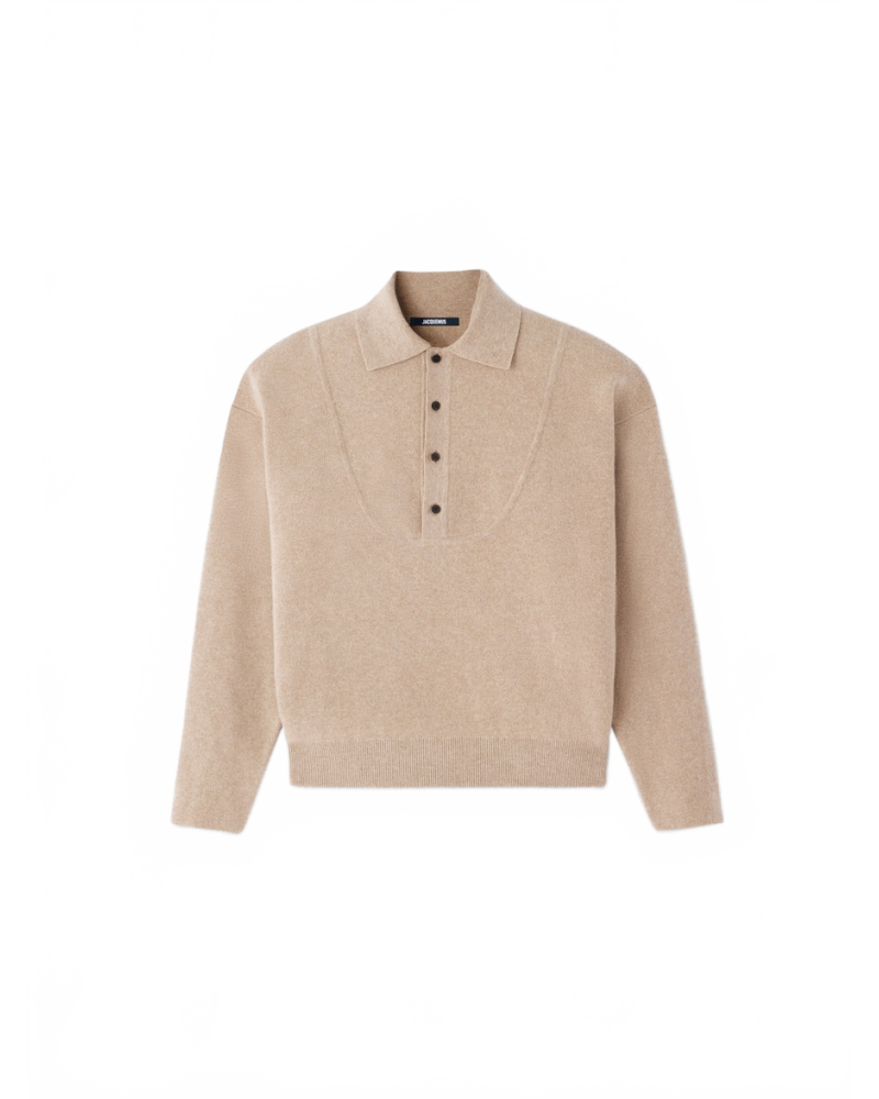 La Maille Vareuse Pallone - Jacquemus - Beige La Maille Vareuse Pallone - Jacquemus - Beige