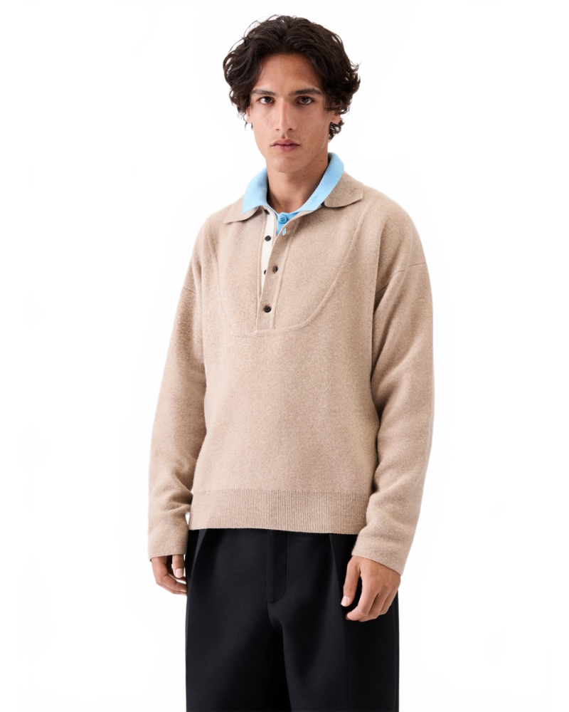 La Maille Vareuse Pallone - Jacquemus - Beige La Maille Vareuse Pallone - Jacquemus - Beige