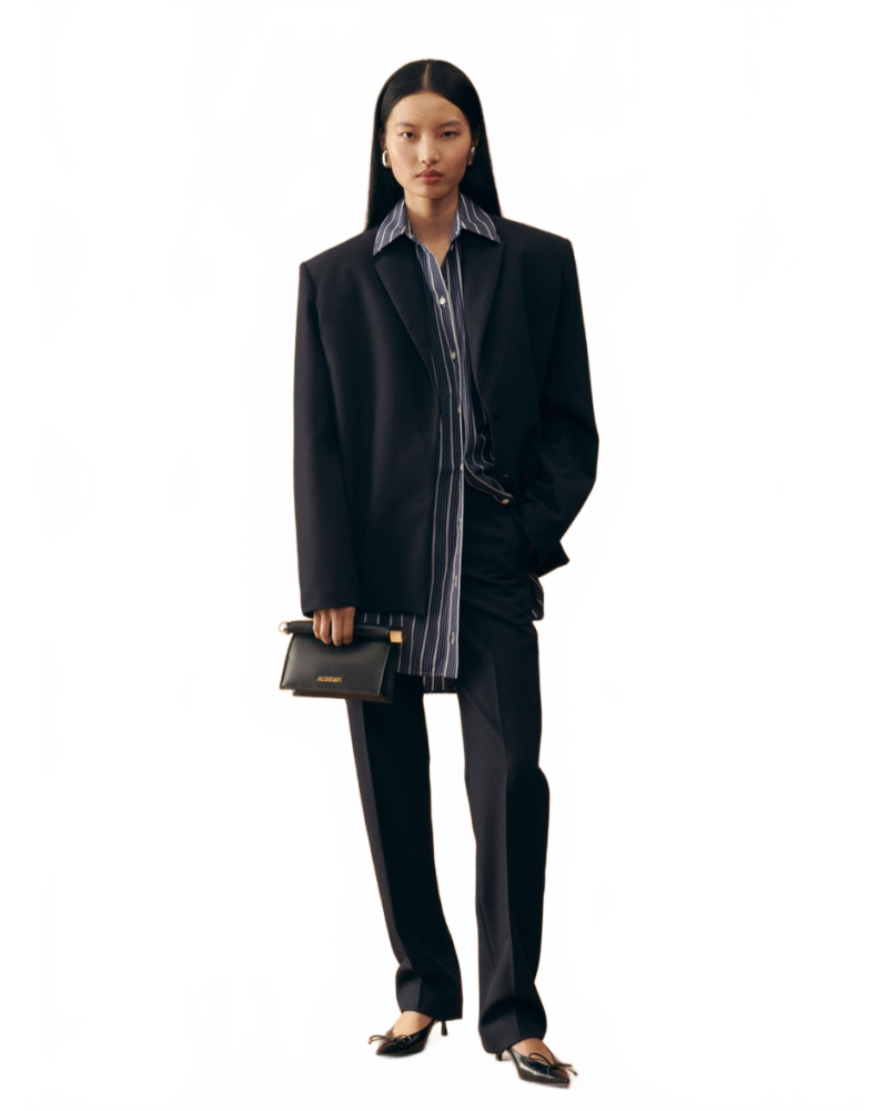 La Petite Pochette Rond Carrée - Jacquemus - Black La Petite Pochette Rond Carrée - Jacquemus - Black