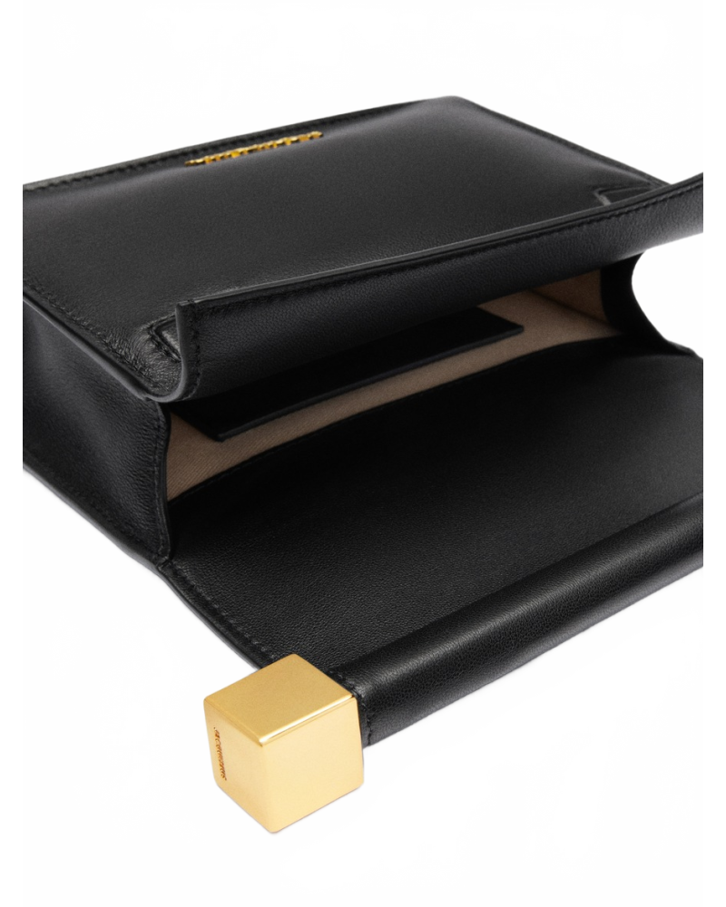 La Petite Pochette Rond Carrée - Jacquemus - Black La Petite Pochette Rond Carrée - Jacquemus - Black