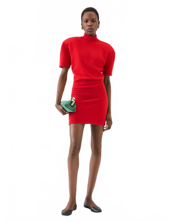 Castagna Knit Dress - Jacquemus - Red Castagna Knit Dress - Jacquemus - Red