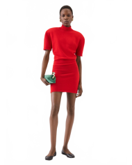 Castagna Knit Dress - Jacquemus - Red Castagna Knit Dress - Jacquemus - Red