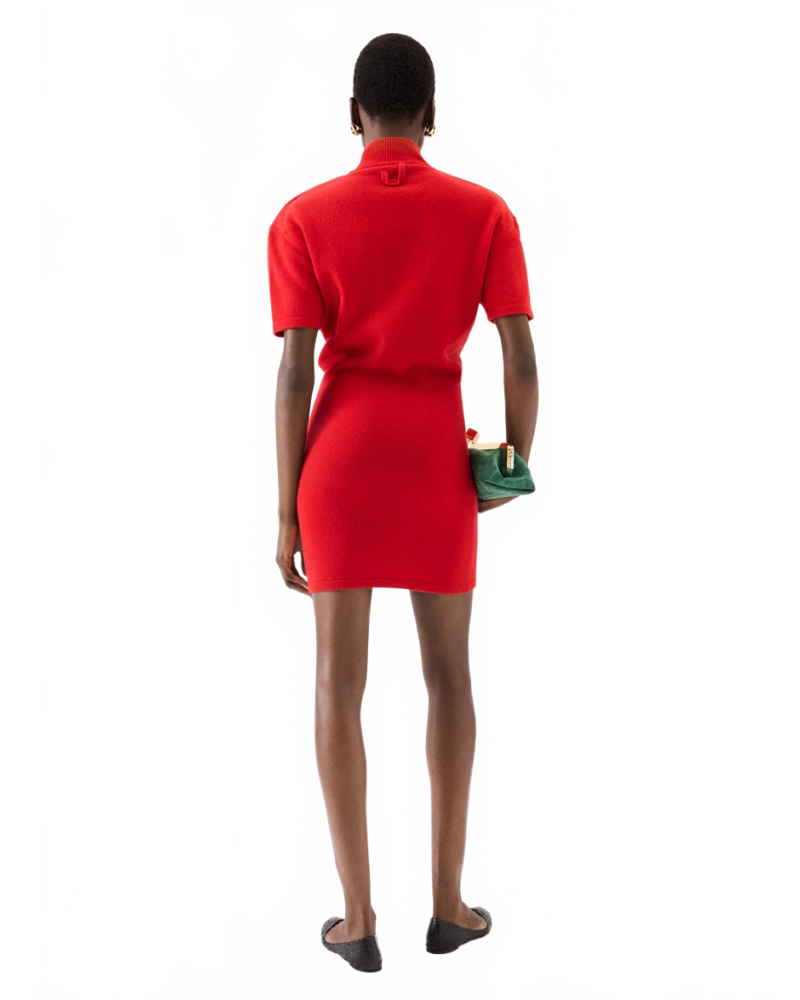 Castagna Knit Dress - Jacquemus - Red Castagna Knit Dress - Jacquemus - Red