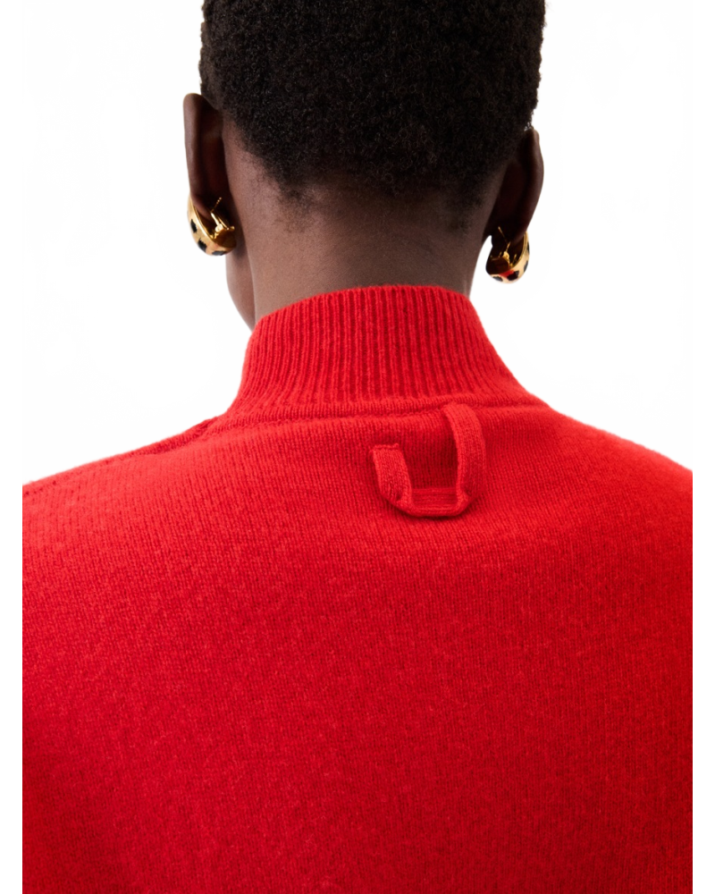 Castagna Knit Dress - Jacquemus - Red Castagna Knit Dress - Jacquemus - Red