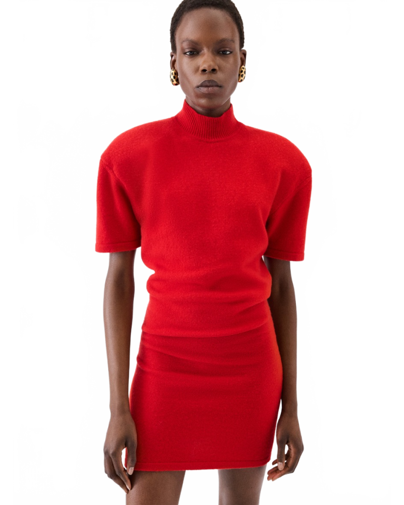 Castagna Knit Dress - Jacquemus - Red Castagna Knit Dress - Jacquemus - Red