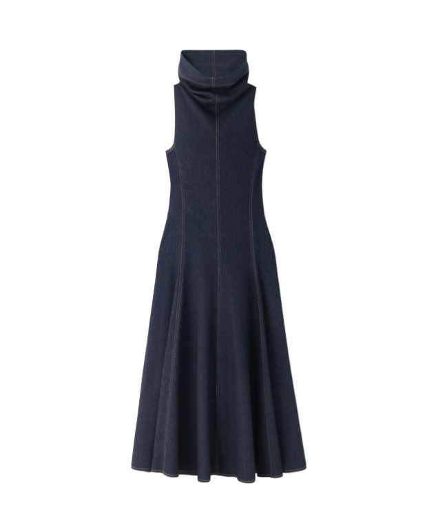 The Triangle De Nîmes Dress - Jacquemus - Dark Navy The Triangle De Nîmes Dress - Jacquemus - Dark Navy
