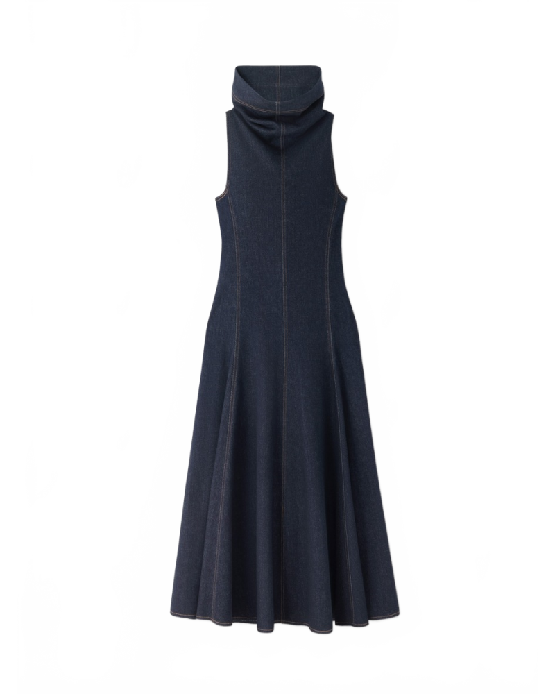The Triangle De Nîmes Dress - Jacquemus - Dark Navy The Triangle De Nîmes Dress - Jacquemus - Dark Navy