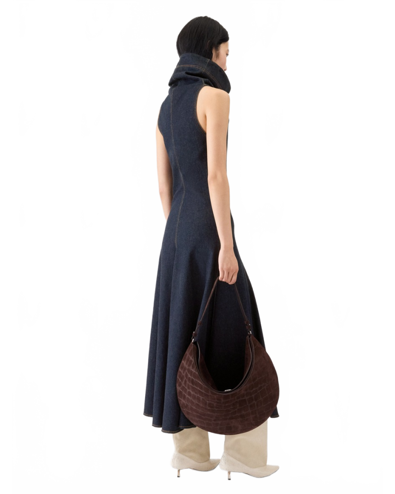 The Triangle De Nîmes Dress - Jacquemus - Dark Navy The Triangle De Nîmes Dress - Jacquemus - Dark Navy