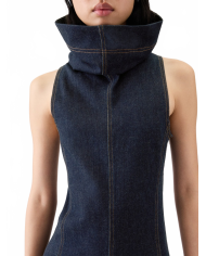 The Triangle De Nîmes Dress - Jacquemus - Dark Navy The Triangle De Nîmes Dress - Jacquemus - Dark Navy