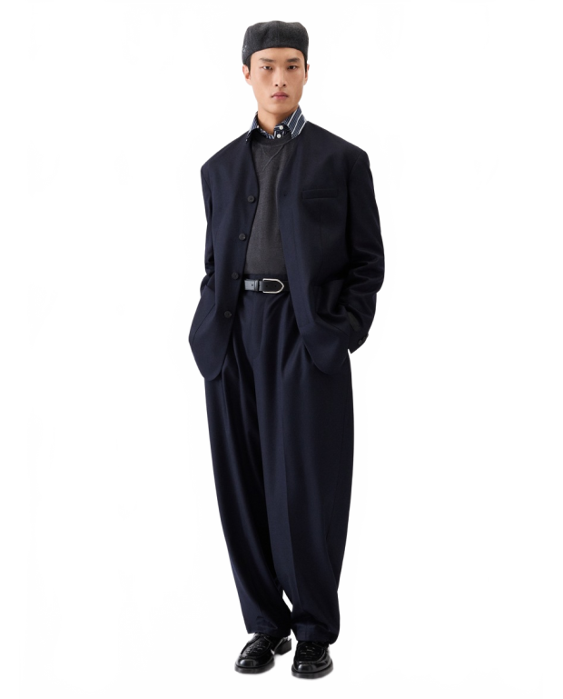The Cardigan Jacket - Jacquemus - Navy The Cardigan Jacket - Jacquemus - Navy
