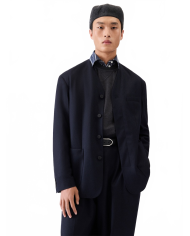 The Cardigan Jacket - Jacquemus - Navy The Cardigan Jacket - Jacquemus - Navy