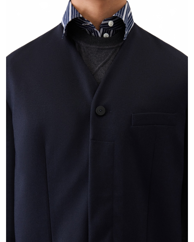 The Cardigan Jacket - Jacquemus - Navy The Cardigan Jacket - Jacquemus - Navy