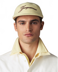 The Lana Cap - Jacquemus - Pale Yellow