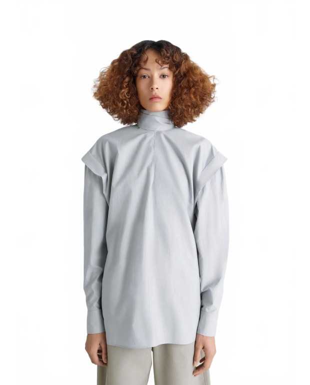 Ascot Blouse - Lemaire - Mist Ascot Blouse - Lemaire - Mist