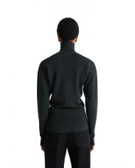 Buttoned Fitted Cardigan - Lemaire - Anthracite Melange Buttoned Fitted Cardigan - Lemaire - Anthracite Melange