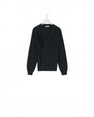 Relaxed Twisted Cardigan - Lemaire - Anthracite Relaxed Twisted Cardigan - Lemaire - Anthracite