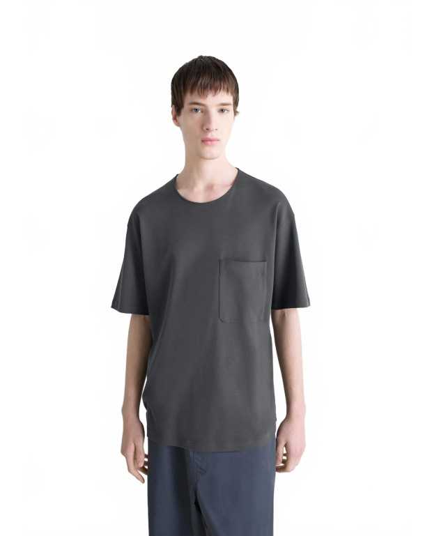 Relaxed T-shirt - Lemaire - Gris Carbone Relaxed T-shirt - Lemaire - Gris Carbone