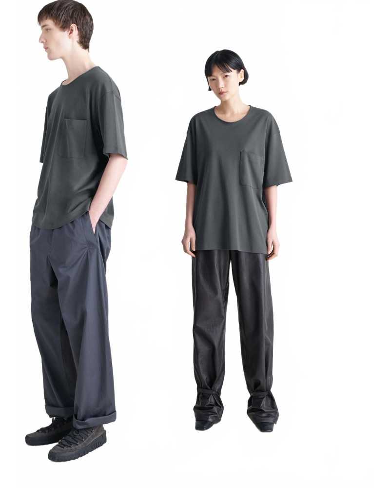 Relaxed T-shirt - Lemaire - Gris Carbone Relaxed T-shirt - Lemaire - Gris Carbone